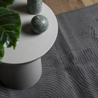 VidaXL Vloerkleed iza laagpolig scandinavisch 140x200 cm antraciet - thumbnail
