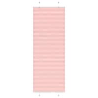 Pliss rolgordijn 80x200 cm stofbreedte 79,4 cm polyester roze - thumbnail