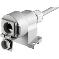 Telegärtner 100022949 RJ45-aansluitdoos variant 6 Bus, recht Aantal polen: 8P8C Lichtgrijs 1 stuk(s) - thumbnail