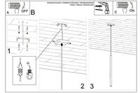 Hanglamp PASTELO 1 wit - thumbnail