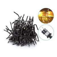 LED Lichtsnoer 10 meter - 4,5W - 250 leds - warm wit - IP44 - thumbnail