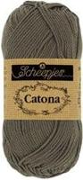 Scheepjes Catona 50g - 387 Dark Olive - Haakgaren / Breigaren - thumbnail