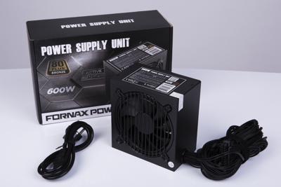 Gembird CCC-PSU80P-BBP-600 power supply unit 600 W 24-pin ATX ATX Zwart - thumbnail