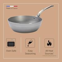 De Buyer Sauteuse Mineral B Pro - ø 28 cm / 4 liter - zonder anti-aanbaklaag - thumbnail