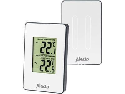 Alecto Weerstation met draadloze sensor wit - WS-1050 Alecto Weerstation met draadloze sensor wit - WS-1050