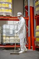 Vikan Veger combi 400mm rood - thumbnail