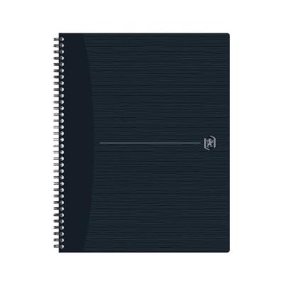 Oxford Origin spiraalschrift, ft A4+, 140 bladzijden, geruit 5 mm, zwart Oxford Origin spiraalschrift, ft A4+, 140 bladzijden, geruit 5 mm, zwart