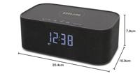 Klok met Bluetooth-luidspreker/draadloze oplading - thumbnail