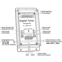 Kemo M113D Tijdschakelaar digitaal Kant-en-klaar 12 V/DC - thumbnail