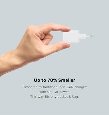 Xtorm GaN2-Ultra Charger 35W 1xUSB-C USB-A Oplader Wit - thumbnail