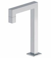 Kappa toiletkraan staand hoekig vierkant chroom 1/2 - thumbnail