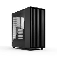 Fractal Design north momentum edition midi tower behuizing (zwart/eiken | 2x usb-a | 1x usb-c | tempered glass) - thumbnail