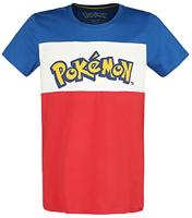 Pokémon - The Logo Colour-block - Men's Short Sleeved T-shirt - thumbnail