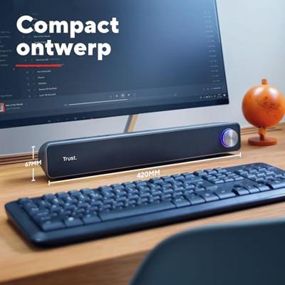 Soundbar Trust 22946 Zwart 6 W 12 W Bluetooth luidspreker