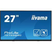 Iiyama ProLite T2755QSC-B1 Touchscreen monitor Energielabel: D (A - G) 68.6 cm (27 inch) 2560 x 1440 Pixel 16:9 5 ms HDMI, DisplayPort, Audio-Line-out, USB-A - thumbnail
