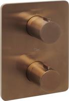 Ben Lavion Square C afbouwdeel inbouwkraan geborsteld koper pvd - thumbnail