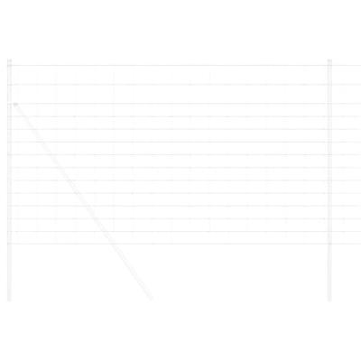 Weidehekwerk Zilver 50 x 1.4 m Gegalvaniseerd staal