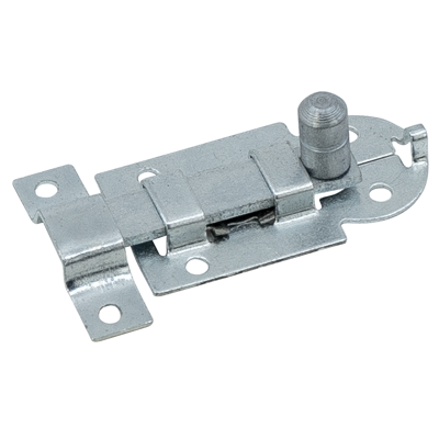 Waelbers Schuifje vlak 40mm, blauw verzinkt (GV) - 10 Stuk(s) - 1801.05