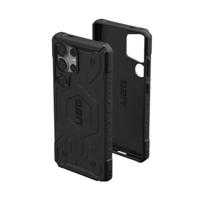 Urban Armor Gear Pathfinder Outdoor telefoonhoes Samsung Galaxy S25 Ultra Zwart Inductieve lading, Stootbestendig - thumbnail