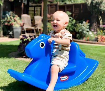 Little Tikes schommelpaard - blauw