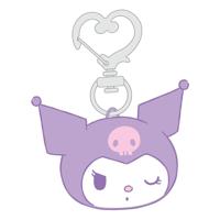 Sanrio Plush Keychain Kuromi - thumbnail