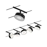 Paulmann WS DC Circle Kabelsysteem compleet Zwart (mat), Chroom - thumbnail