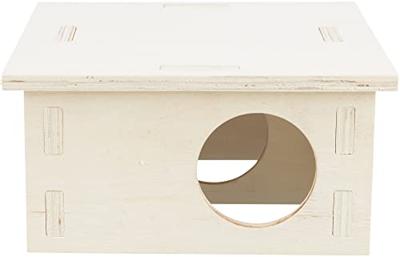 TRIXIE KNAAGDIERHUIS 2 KAMERS ONBEHANDELD HOUT NATUREL 20X20X10 CM - thumbnail