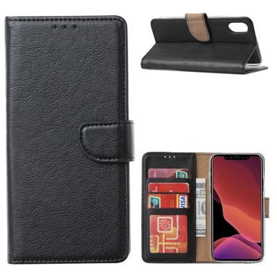 Huawei P40 | Bookcase | Zwart met Pasjeshouder