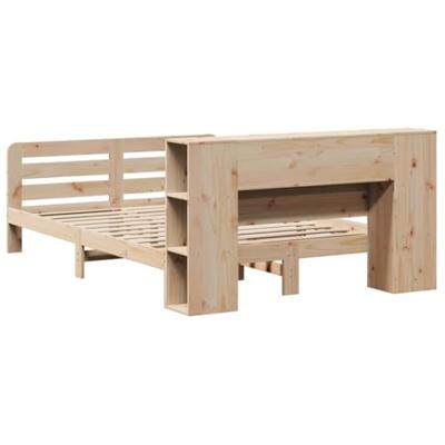 Bedframe zonder matras massief grenenhout 120x200 cm