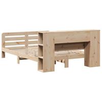 Bedframe zonder matras massief grenenhout 120x200 cm - thumbnail