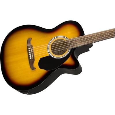 Fender FA-135CE Concert Sunburst WN elektrisch-akoestische westerngitaar - thumbnail