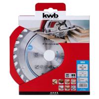 kwb 586957 Hardmetaal-cirkelzaagblad 190 x 30 mm 1 stuk(s) - thumbnail