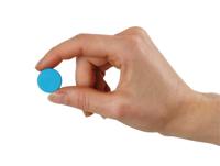 Magneet MAUL Neodymium rond siliconen 19.2x4mm 0,8kg 10 stuks - thumbnail