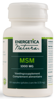Energetica Natura MSM 1000mg Capsules - thumbnail