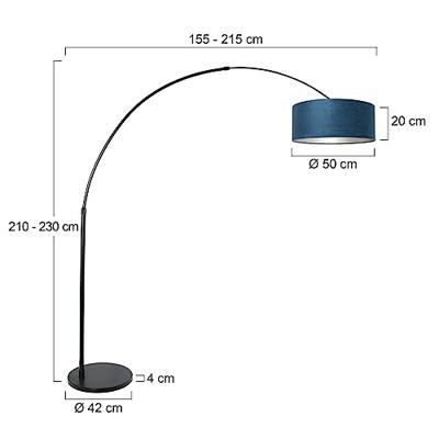 Steinhauer Landelijke booglampSparkled Ø 42cm - 8242ZW
