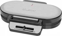 Clatronic WA 3745 Dubbel wafelijzer Inox, Zwart - thumbnail