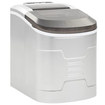 VidaXL Ijsblokjesmachine 2,4 l 15 kg/24 u zilver
