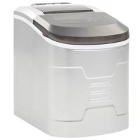 VidaXL Ijsblokjesmachine 2,4 l 15 kg/24 u zilver - thumbnail