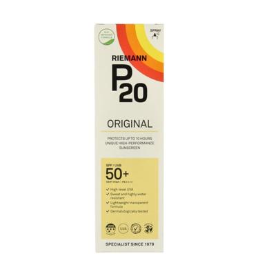 P20 Zonnebrand Spray SPF50+