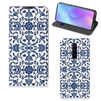 Xiaomi Mi 9T Pro Smart Cover Flower Blue - thumbnail