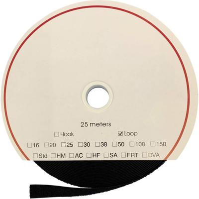 FASTECH® T0205099990225 Klittenband Om vast te plakken Acrylaat Lusdeel (l x b) 25000 mm x 50 mm Zwart 25 m FASTECH® T0205099990225 Klittenband Om vast te plakken Acrylaat Lusdeel (l x b) 25000 mm x 50 mm Zwart 25 m
