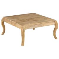 VidaXL Salontafel 80x80x40 cm massief mangohout - thumbnail