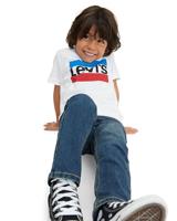 Slimfit jeans 511 voor jongens Levi's blauw - thumbnail