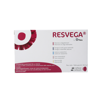 Resvega Multi vitaminen 60 Capsules Resvega Multi vitaminen 60 Capsules