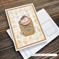 Vaessen Creative • embossing folder guinea pigs - thumbnail