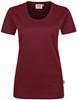 Hakro 127 Women's T-shirt Classic - Burgundy - XS - thumbnail