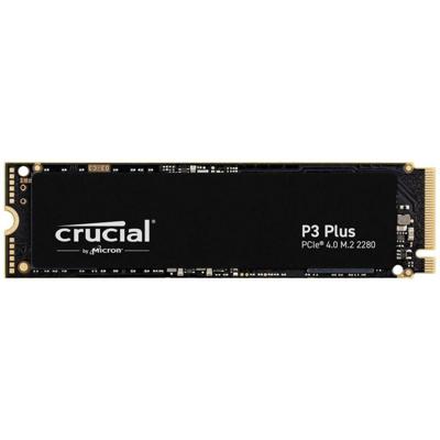 Crucial P3+ 4 TB NVMe/PCIe M.2 SSD 2280 harde schijf M.2 PCIe NVMe CT4000P3PSSD8