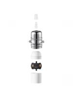 Home sweet home metalen 2-rings fitting E27 - mat staal - thumbnail