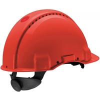 3M G3000NUV-RD G30NUR Veiligheidshelm EN 397, EN 50365 Rood - thumbnail
