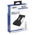 Emtec X210G 500 GB Zwart, Wit Emtec X210G 500 GB Zwart, Wit
